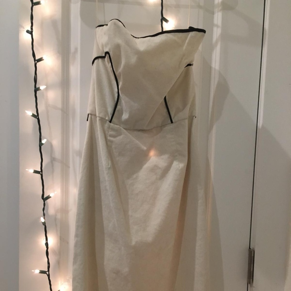 Black and White Formal Dress